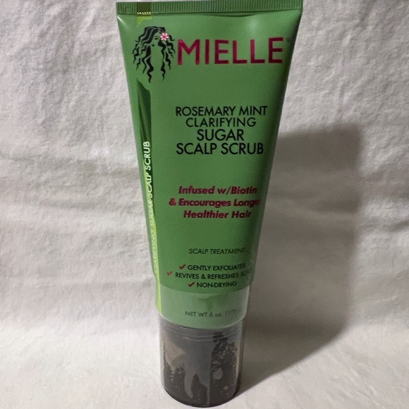 🍃NWT🍃 MIELLE Rosemary Mint Clarifying Sugar Scalp Scrub - Picture 8 of 10